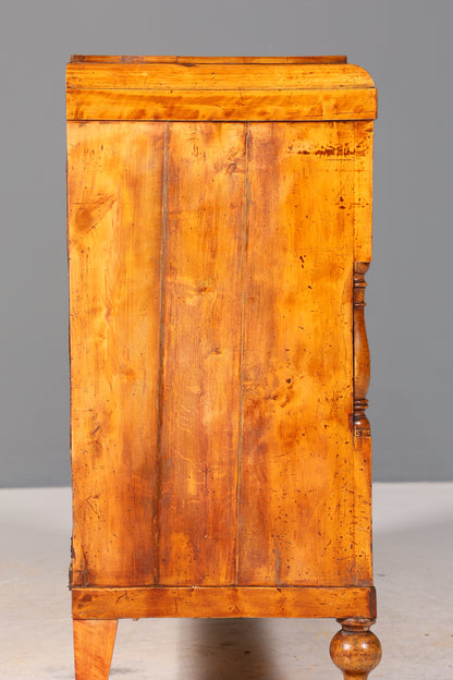 Wunderschöner Biedermeier Sekretär Antik Kommode Office Schreibkommode