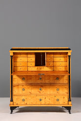 Wunderschöner Original Biedermeier Sekretär um 1860 Kommode Antik Bürokommode