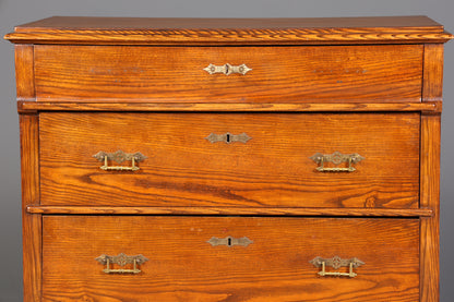 Wunderschöne Jugendstil Kommode Gründerzeit Vertiko Antik Schubladenkommode