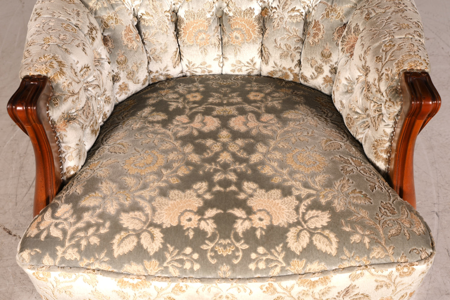 Wunderschöner Chippendale Sessel Antik Barock Stil Chesterfield Armlehnsessel 2 von 2
