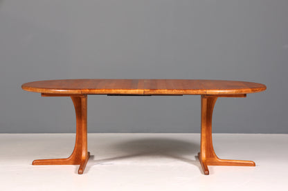 Traumhafter Mid Century Esstisch ausziehbarer Danish Design Juul Kristensen Stil Teak Holz Küchentisch Esszimmer Tisch