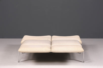 Wunderschönes Designer Brühl Roro Sofa 2 Sitzer Couch Schlafsofa Designed by Roland Meyer-Brühl Gästebett