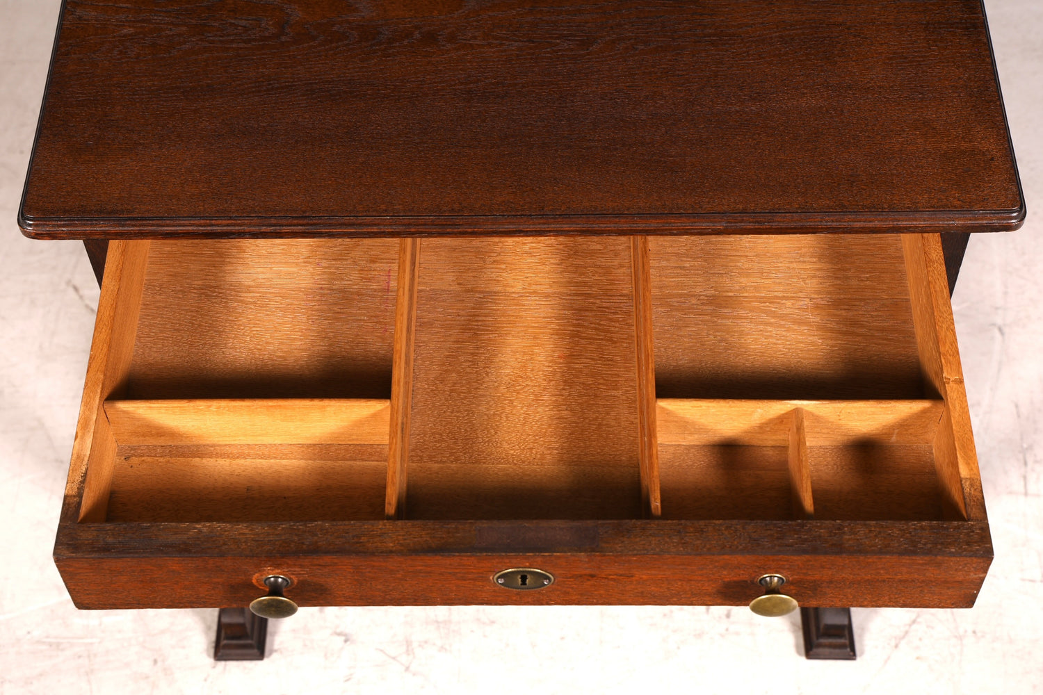 Wunderschöner Jugendstil Kommode Antik Nähtisch um 1910 Eiche Holz Ablagetisch Beistelltisch