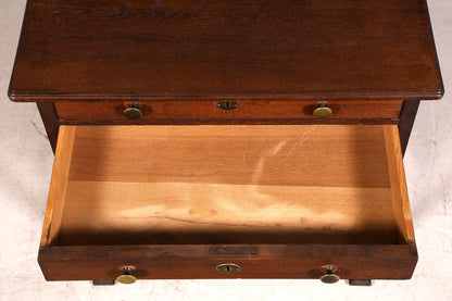 Wunderschöner Jugendstil Kommode Antik Nähtisch um 1910 Eiche Holz Ablagetisch Beistelltisch
