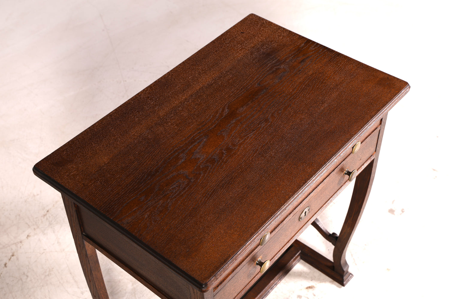 Wunderschöner Jugendstil Kommode Antik Nähtisch um 1910 Eiche Holz Ablagetisch Beistelltisch