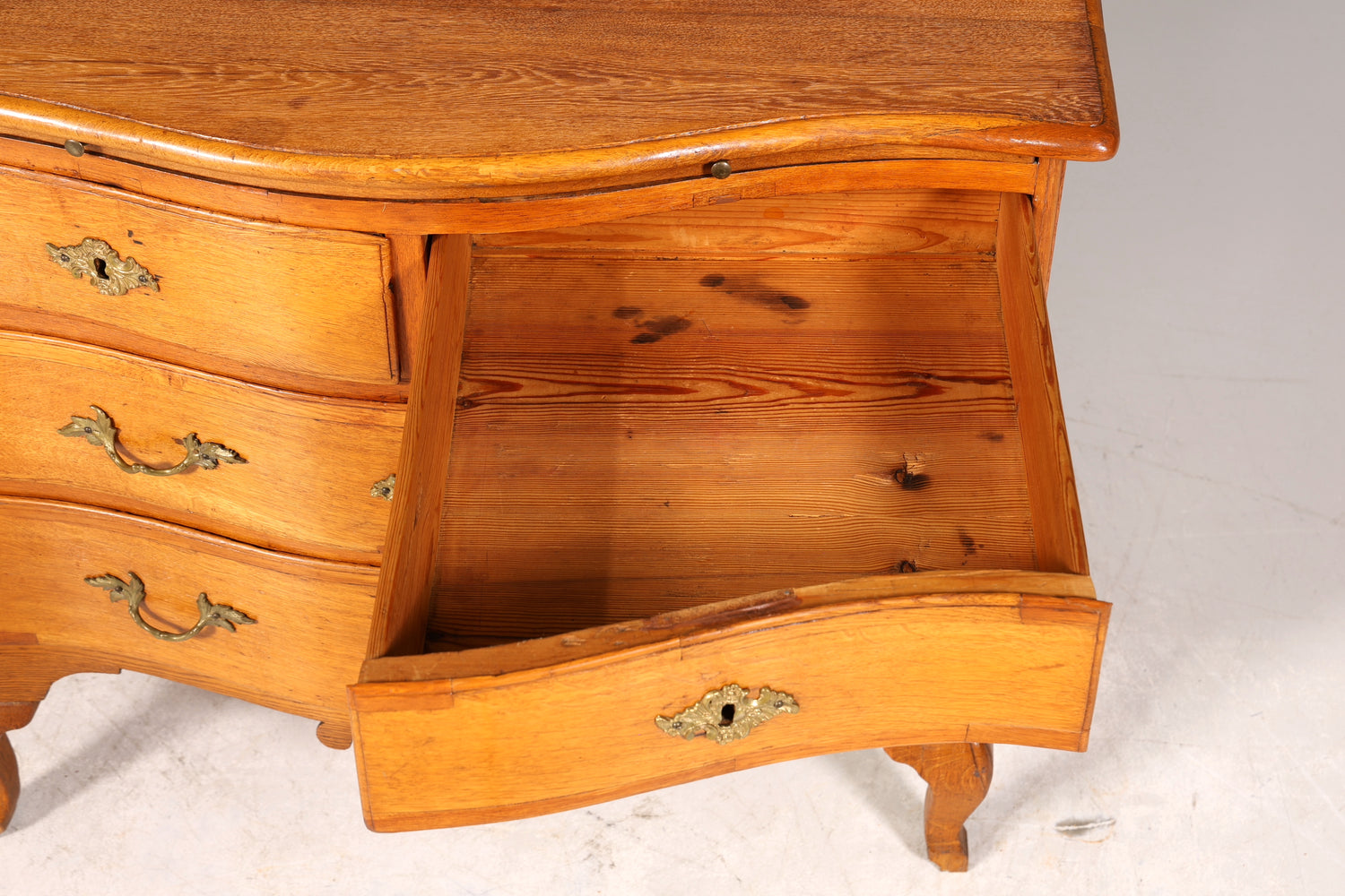Original Barock Kommode um 1800 Sideboard Antik massiv Holz Schubladenkommode