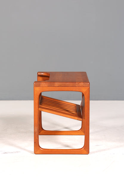 Traumhafter Mid Century Beistelltisch Made in Denmark Tisch BR Gelsted Ablagetisch Teak Holz Nachttisch 60s 70s