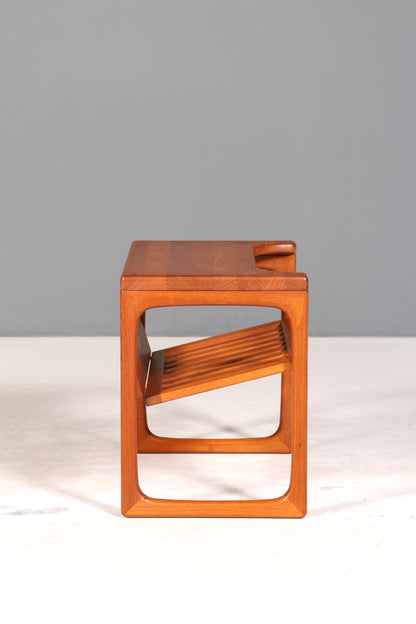 Traumhafter Mid Century Beistelltisch Made in Denmark Tisch BR Gelsted Ablagetisch Teak Holz Nachttisch 60s 70s