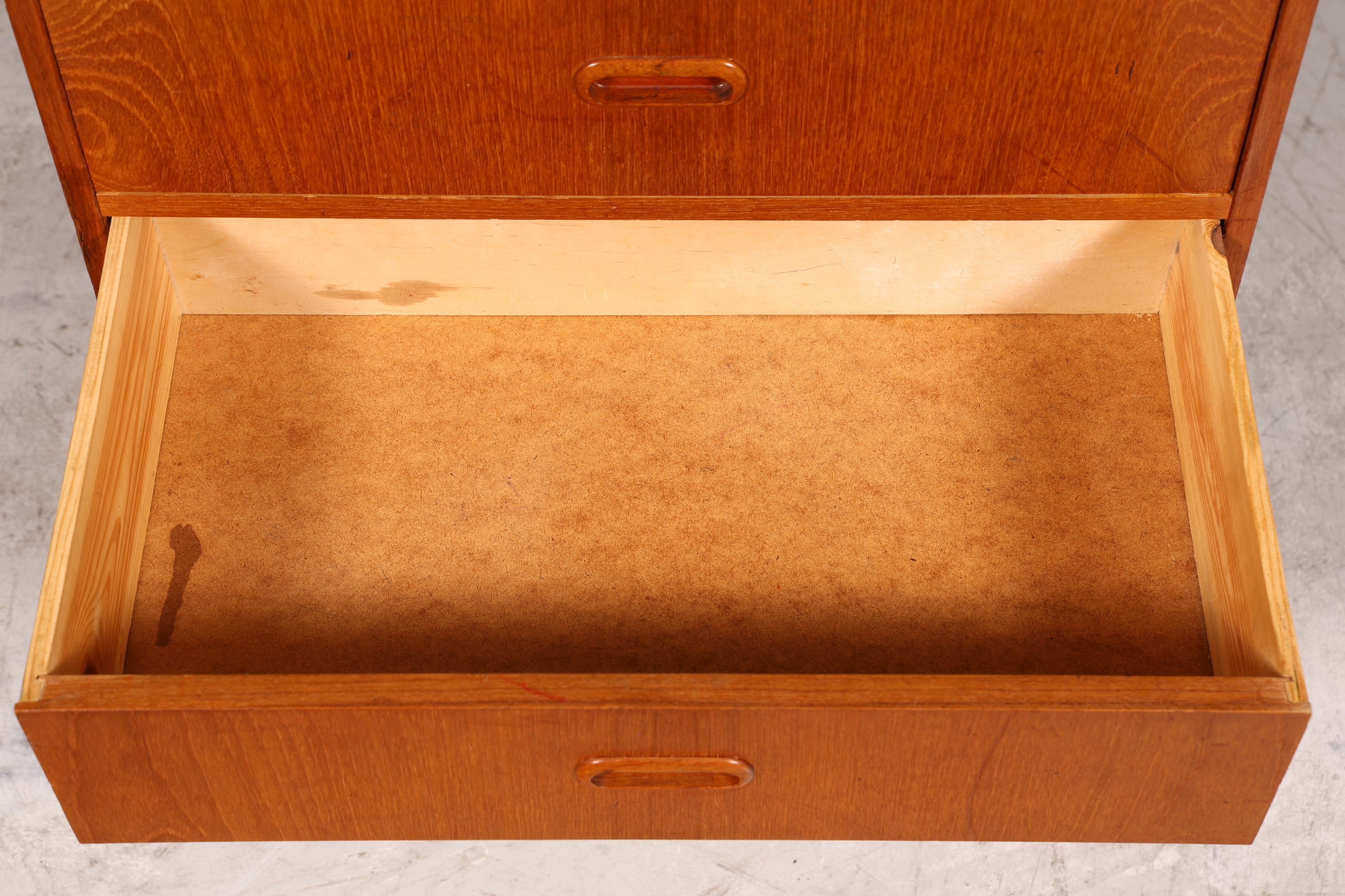 Wunderschöne Mid Century Kommode Teak Holz Nachttisch Vintage Schubladen Kommode