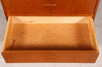 Wunderschöne Mid Century Kommode Teak Holz Nachttisch Vintage Schubladen Kommode