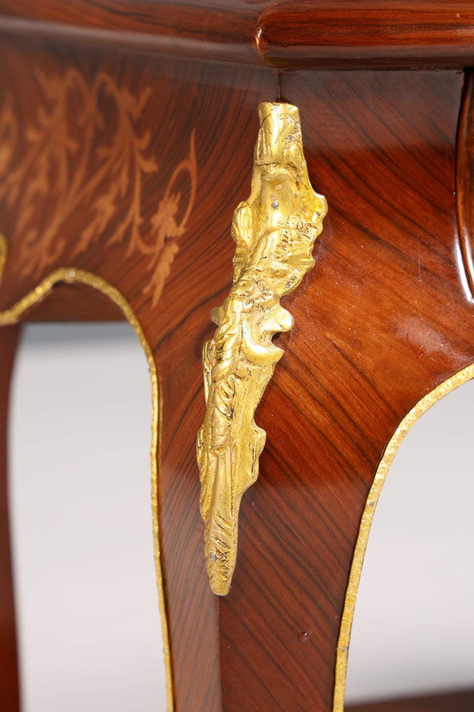 Wunderschöne Barock Stil Konsolen Tisch Marmor Antik Stil Intarsien Konsole