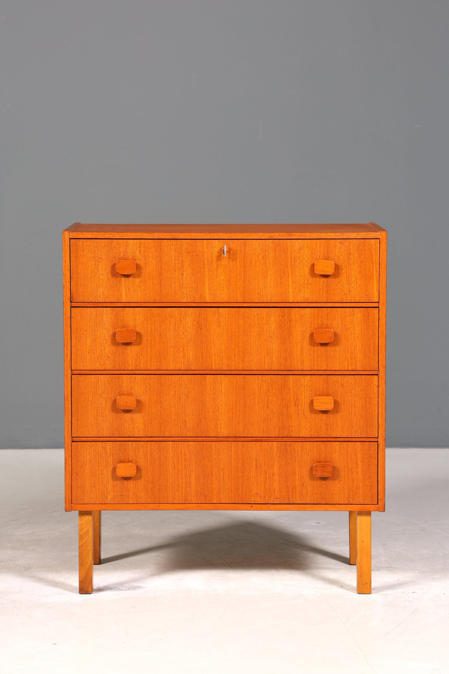 Wunderschöne Mid Century Kommode Teak Holz Sideboard Vintage Schubladen Kommode