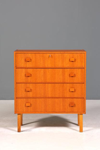 Wunderschöne Mid Century Kommode Teak Holz Sideboard Vintage Schubladen Kommode