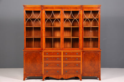 Wunderschöne Englische Vitrine Bibliothek Bücherschrank UK Buffet Schrank 60s Jahre