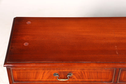 Wunderschönes Englisches Sideboard Mahagoni Schrank Antik 60s Buffetschrank Kommode