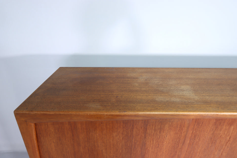 Mid Century Teak Holz Highboard Harry Østergaard für Randers 50s Schrank Kommode