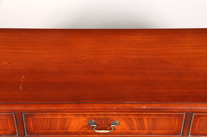 Wunderschönes Englisches Sideboard Mahagoni Schrank Antik 60s Buffetschrank Kommode