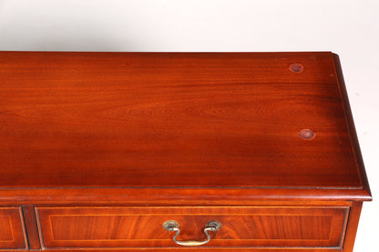 Wunderschönes Englisches Sideboard Mahagoni Schrank Antik 60s Buffetschrank Kommode