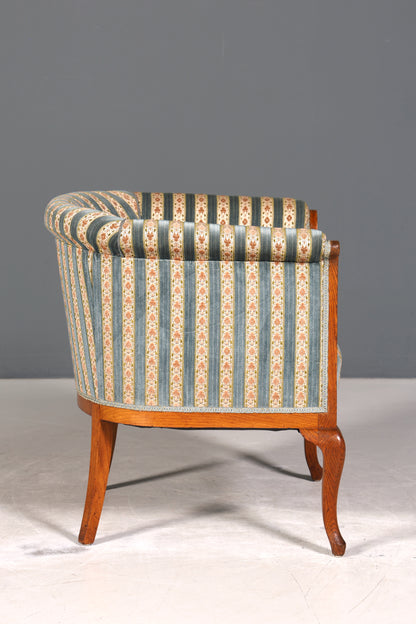 Wunderschöner Jugendstil Sessel Antik Armlehnsessel Biedermeier Lounge Sessel um 1910 1 von 2