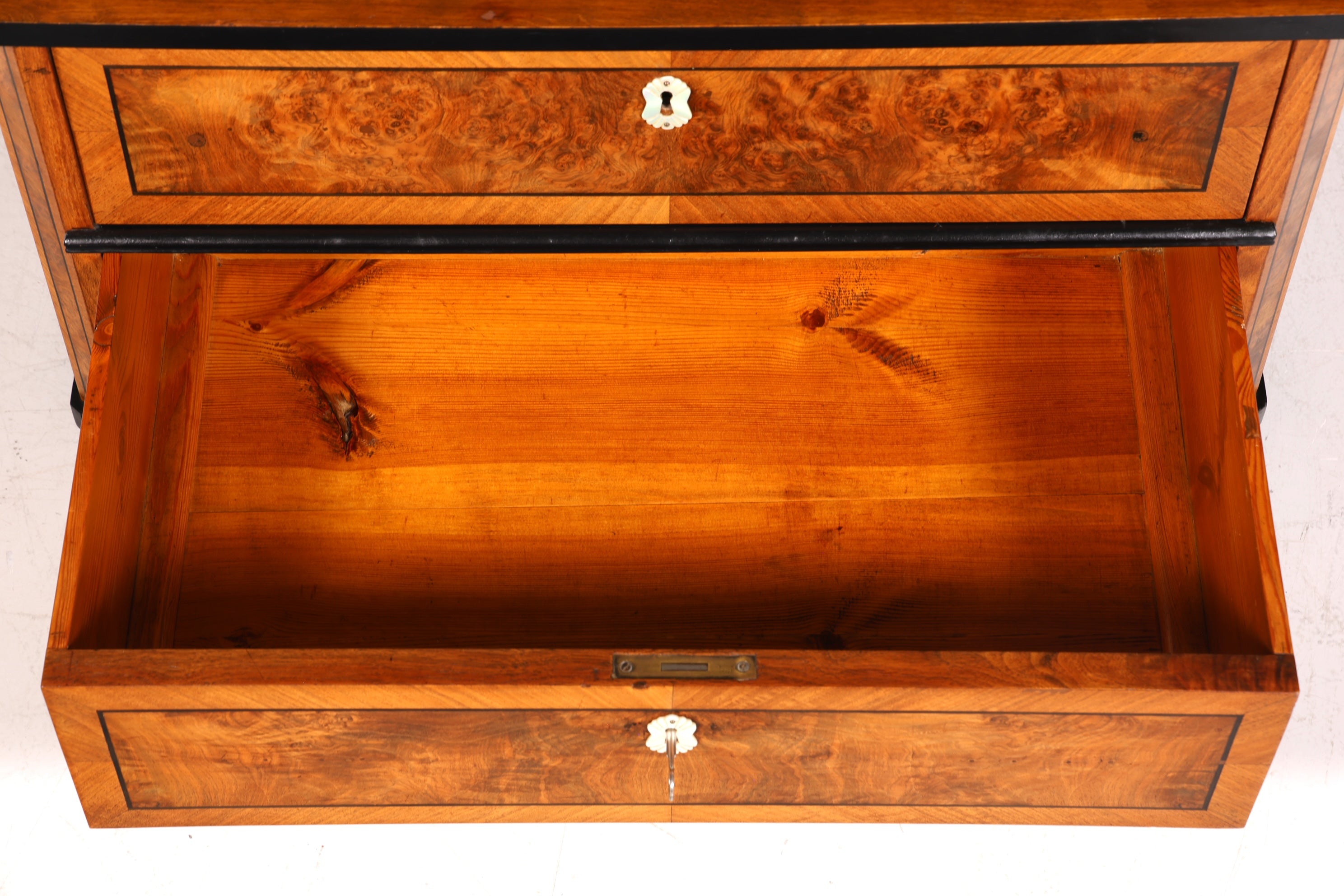 Wunderschöne Gründerzeit Kommode Louis Philippe echt Holz Schubladen Kommode um 1880