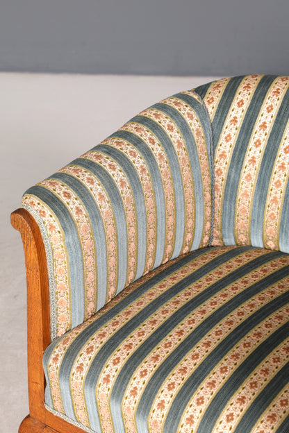 Wunderschöner Jugendstil Sessel Antik Armlehnsessel Biedermeier Lounge Sessel um 1910 1 von 2