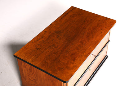 Wunderschöne Gründerzeit Kommode Louis Philippe echt Holz Schubladen Kommode um 1880