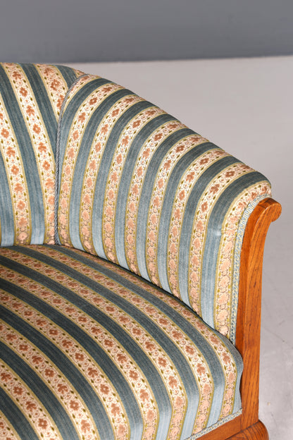 Wunderschöner Jugendstil Sessel Antik Armlehnsessel Biedermeier Lounge Sessel um 1910 1 von 2