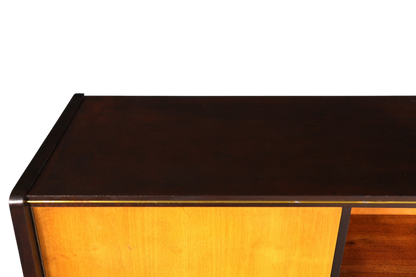 Wunderschöner Mid Century Schrank 60er Jahre Bücherregal Aktenschrank Rockabilly Wäscheschrank Regal Highboard