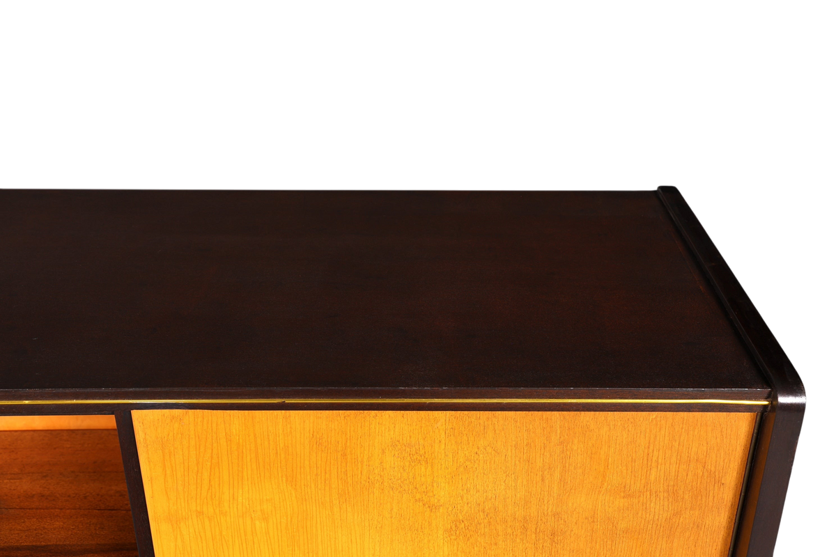 Wunderschöner Mid Century Schrank 60er Jahre Bücherregal Aktenschrank Rockabilly Wäscheschrank Regal Highboard