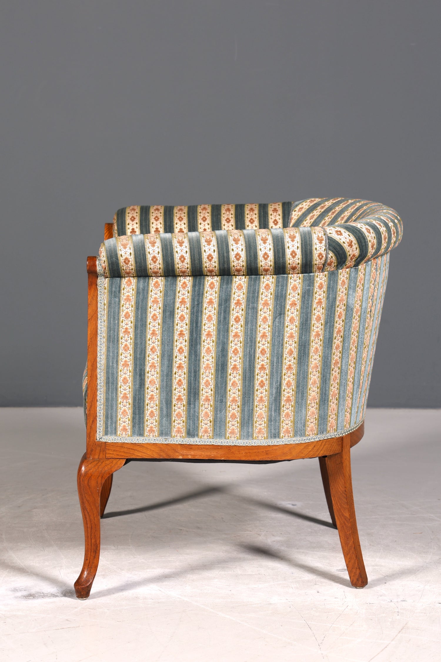 Wunderschöner Jugendstil Sessel Antik Armlehnsessel Biedermeier Lounge Sessel um 1910 2 von 2