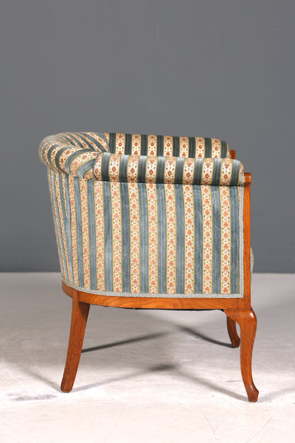 Wunderschöner Jugendstil Sessel Antik Armlehnsessel Biedermeier Lounge Sessel um 1910 2 von 2