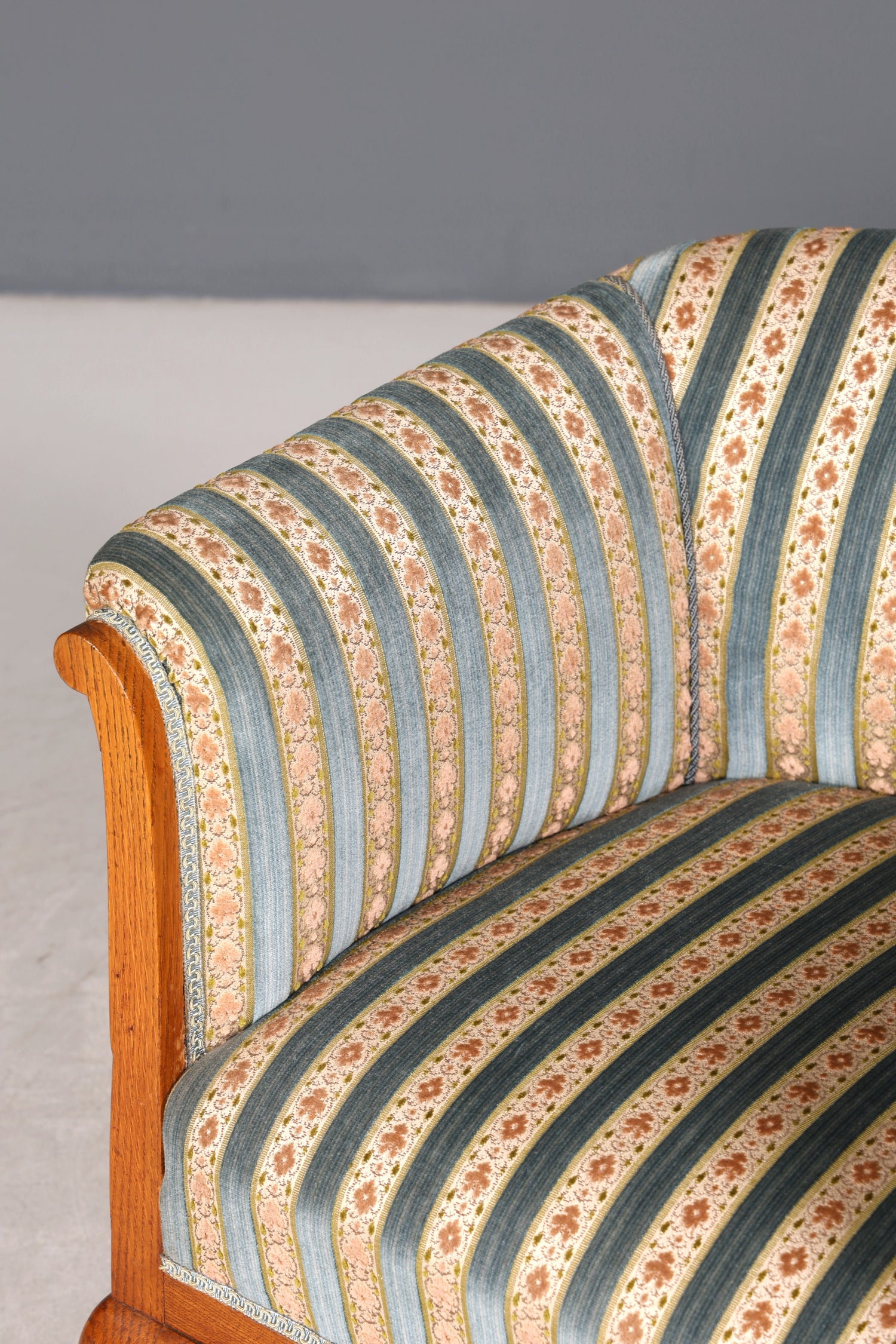 Wunderschöner Jugendstil Sessel Antik Armlehnsessel Biedermeier Lounge Sessel um 1910 2 von 2