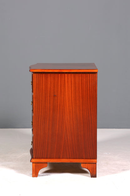 Wunderschöne Englische Kommode Holz Schrank Mahagoni Antik Sideboard Schubladenkommode