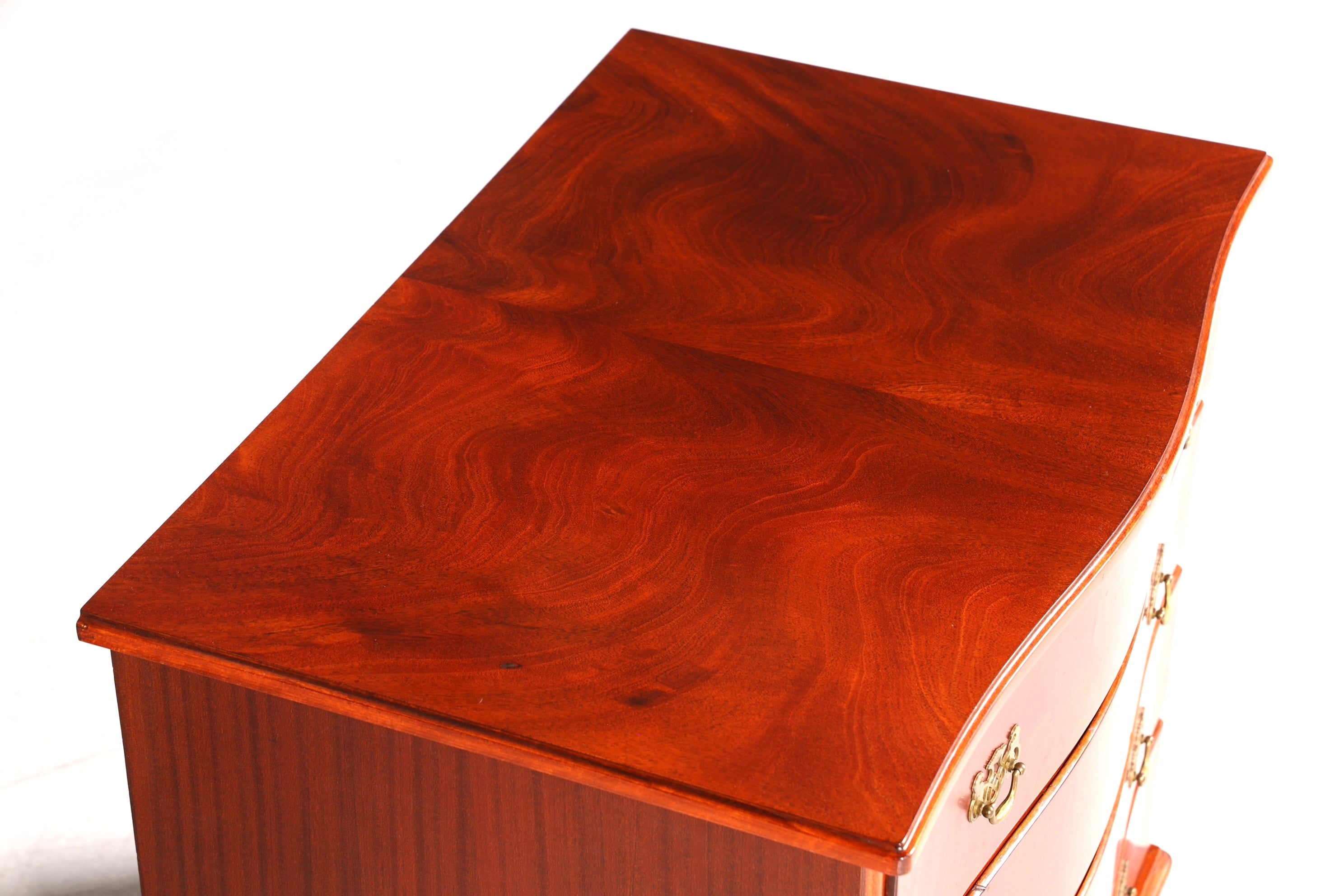 Wunderschöne Englische Kommode Holz Schrank Mahagoni Antik Sideboard Schubladenkommode