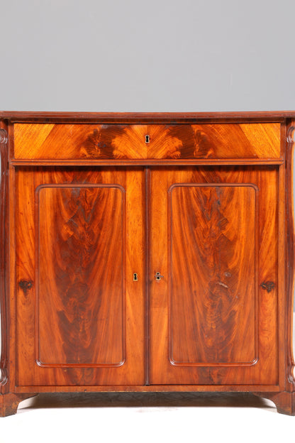 Traumhafter Louis Philippe Schrank um 1880 Gründerzeit Kommode Antik Sideboard
