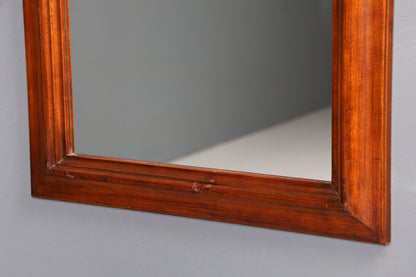 Wunderschöner Gründerzeit Stil Spiegel 60s Louis Philippe Wandspiegel Antik Holzspiegel Flurspiegel