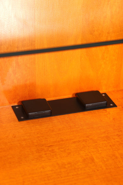 G015 Finish Wunderschöne Englische Vitrine Eibe Bücherschrank Buffet Antik Stil Glasvitrine