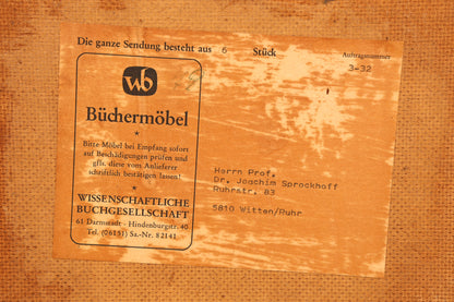 Wunderschöne Mid Century Kommode Vintage Schiebetür WB Schrank 60er Jahre 4 von 4