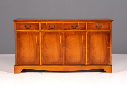Wunderschönes Englisches Sideboard Eibe 60er Echt Holz Schrank Buffetschrank Kommode Anrichte Vintage