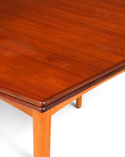 Traumhafter Mid Century Esstisch ausziehbarer Danish Design echt Holz Küchentisch Esszimmer Tisch