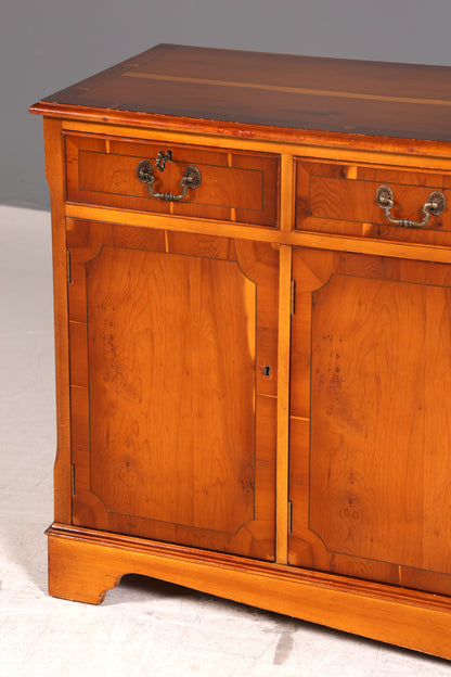 Wunderschönes Englisches Sideboard Eibe 60er Echt Holz Schrank Buffetschrank Kommode Anrichte Vintage