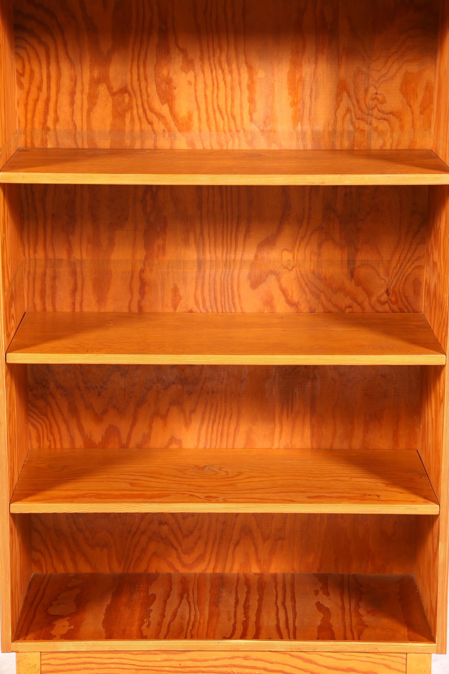 Stilvolles Mid Century Regal echt Holz Vintage Bücherregal Schrank Buchablage 60s Bookshelf 5 von 5