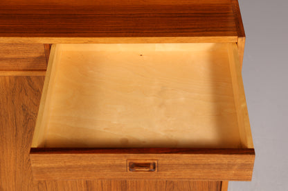 Traumhaftes Mid Century Regal echt Holz Schrank Danish Design Retro Kommode Vintage Bücherregal 60er Jahre 2 von 2