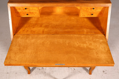 G677 Finish cm Schlichter Mid Century Sekretär Vintage Schreibmöbel echt Holz Kommode Office Secretary (Kopie)