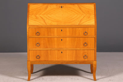G677 Finish cm Schlichter Mid Century Sekretär Vintage Schreibmöbel echt Holz Kommode Office Secretary (Kopie)