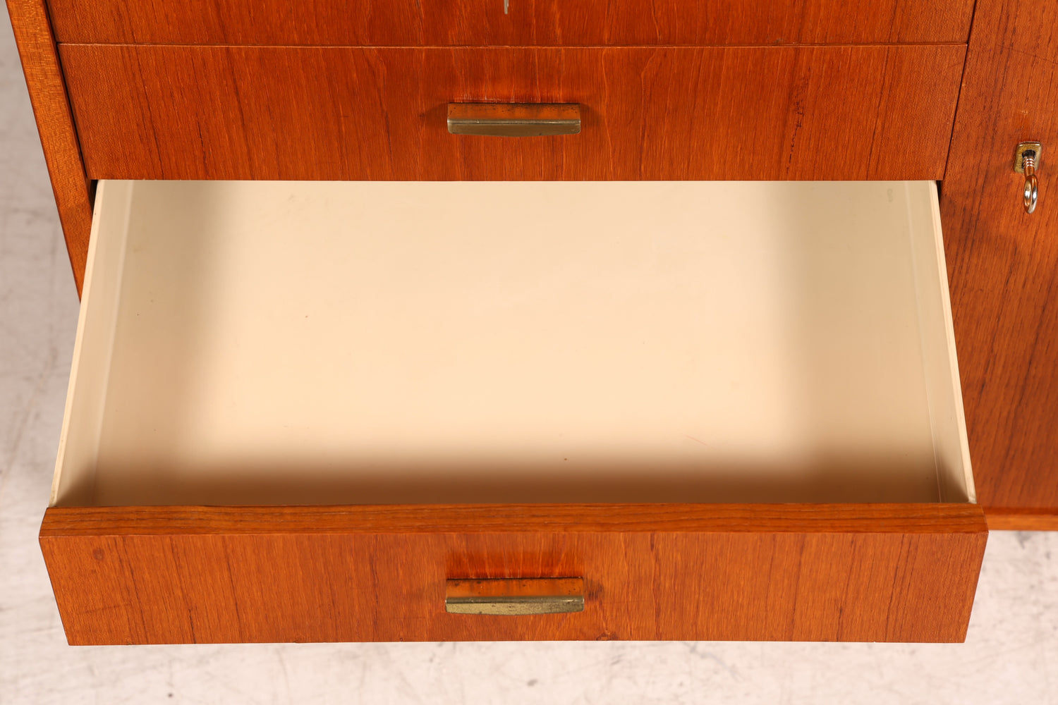 Traumhafte Mid Century Kommode echt Holz Sideboard Vintage Schubladen Kommode