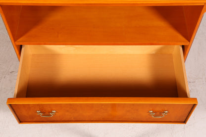 G022 Finish cm Traumhafte Englische Eibe Kommode echt Holz Schrank Antik 60er Jahre Möbel