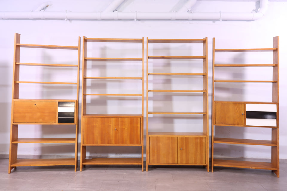 Mid Century Regal Danish Design Bücherregal Schrank 1/2