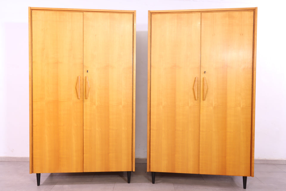 Original Hellerau Schrank Mid Century Kleiderschrank Retro Wäscheschrank