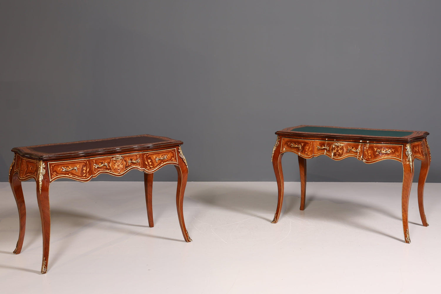 Traumhafter Louis XV Stil Schreibtisch French Desk Antik Stil Bürotisch